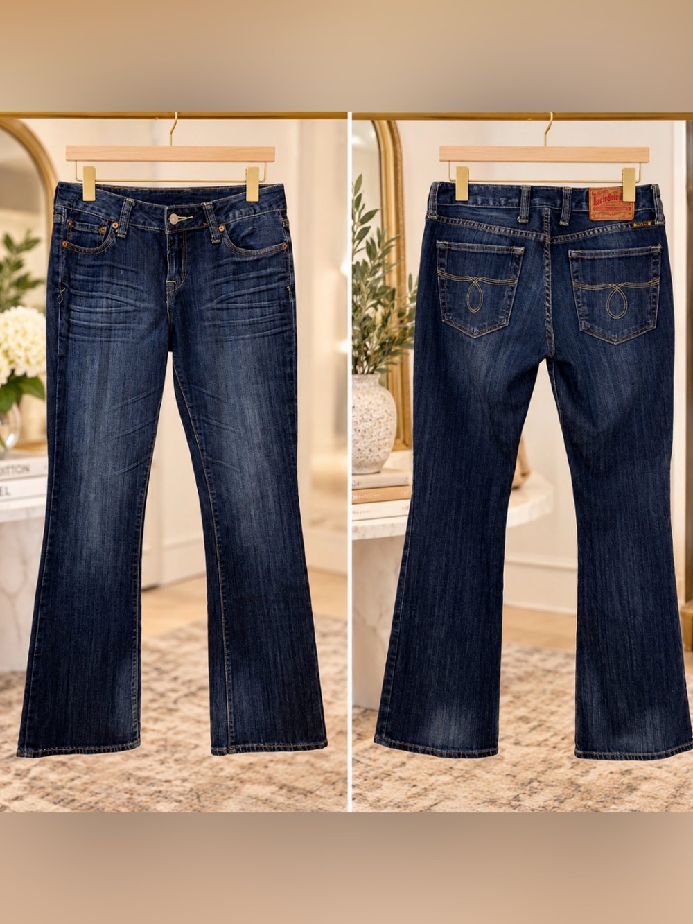 Lucky Brand Vintage Bootcut Low-Rise Jeans — Size 4/27 - L30